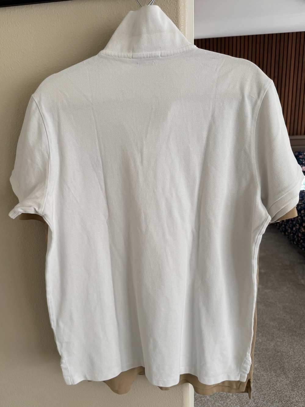 Bundle of 3 Polo by Ralph Lauren Navy, Tan & White Men's Polo - Picture 8 of 16